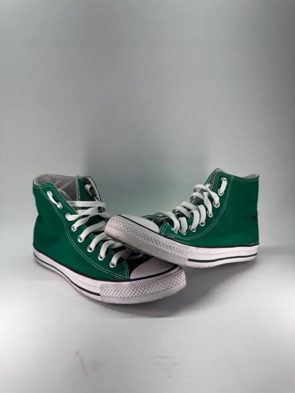 Green Converse Chuck Taylor All Star High Top Sneakers - EU 41 Men 7.5 Women 9.5